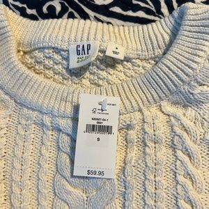 Cable sweater